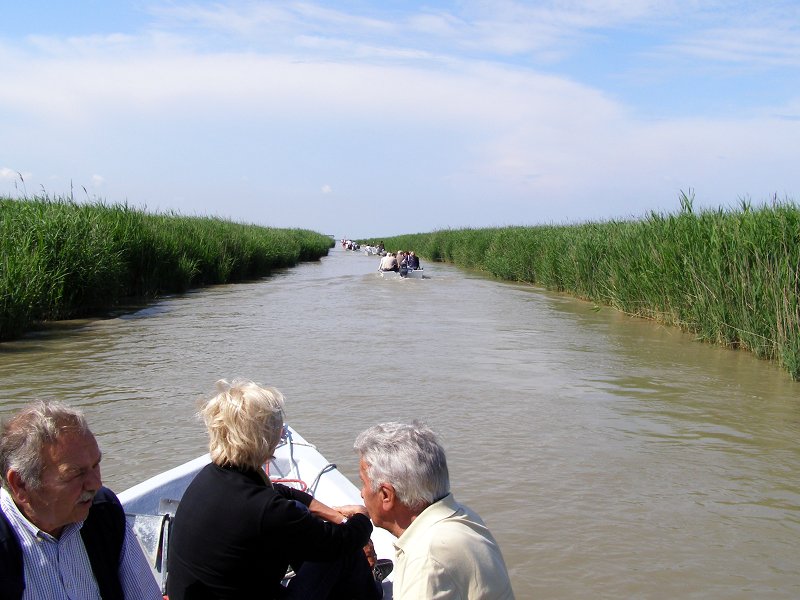 Turisti in escursione